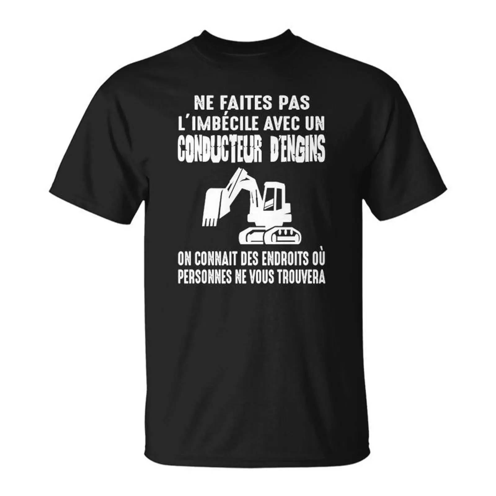 Heavy Equipment Washing - T-shirt voor zwaar materieel machinist, donkere