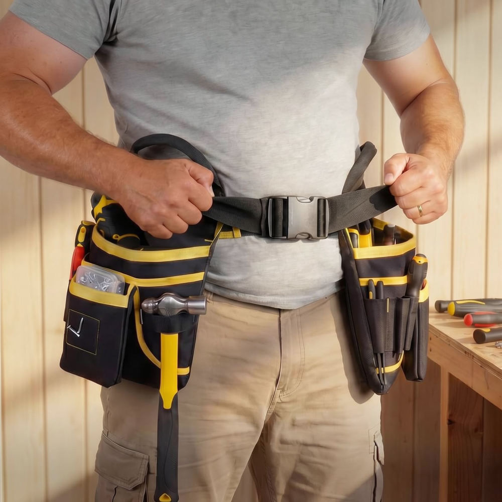 Heavy Equipment Electrician - Multifunctionele gereedschapstas voor op de taille,