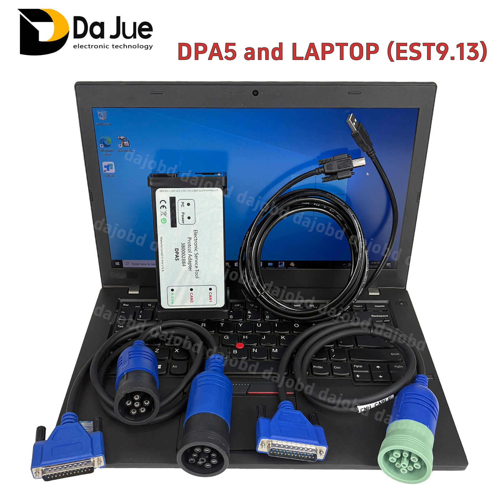 Heavy Equipment Software - DPA5, een robuuste scanner voor vrachtwagens,