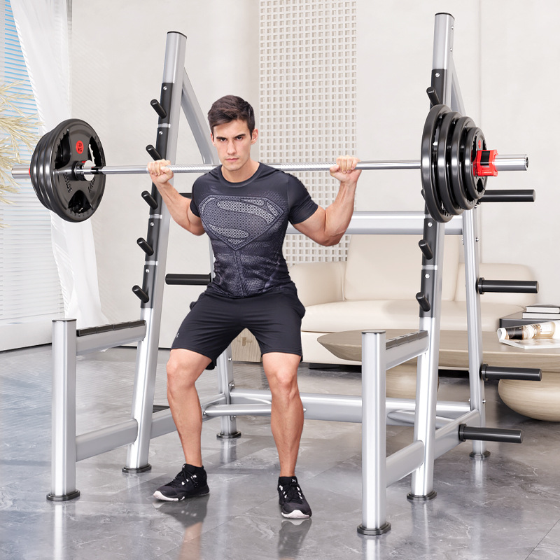 Squat Rack Power Cage, met gew - Heavy Equipment Lift recensie en prijs