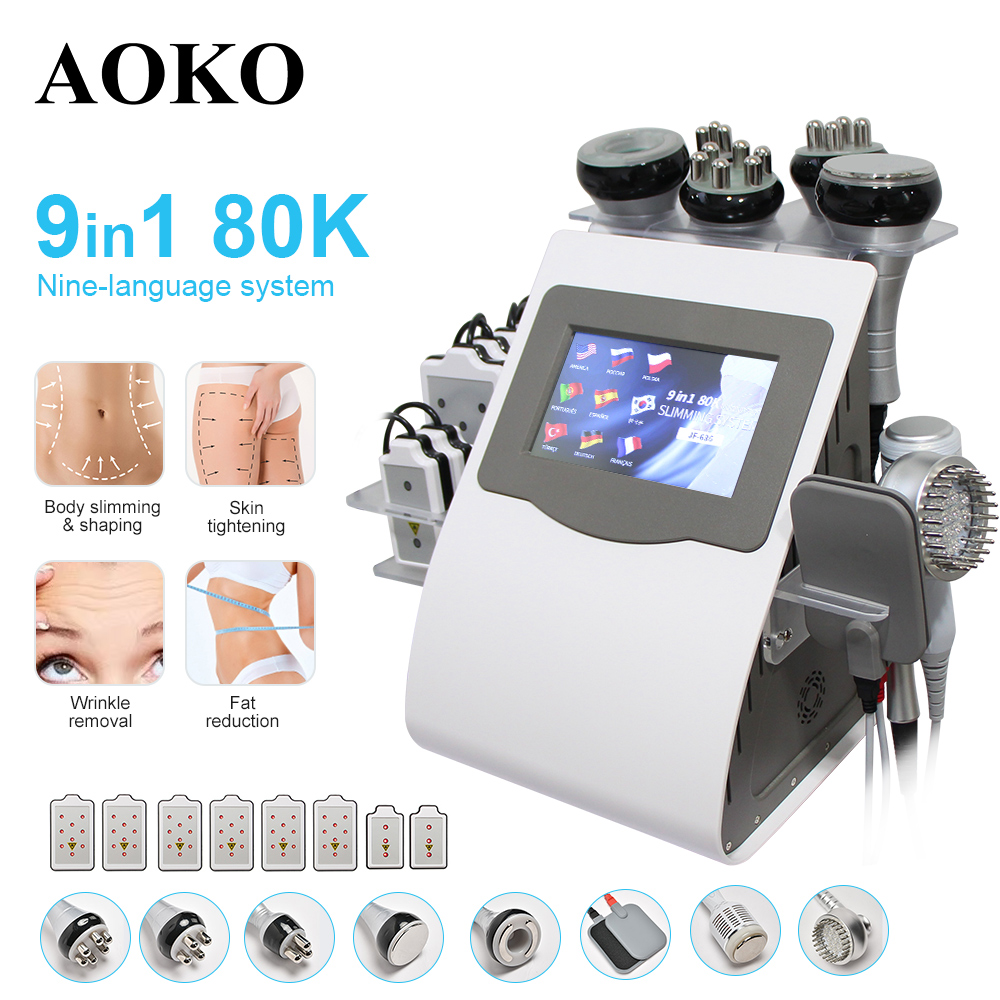 AOKO 9 in 1 Tool 80K Cavitatie - Heavy Equipment Lift recensie en prijs