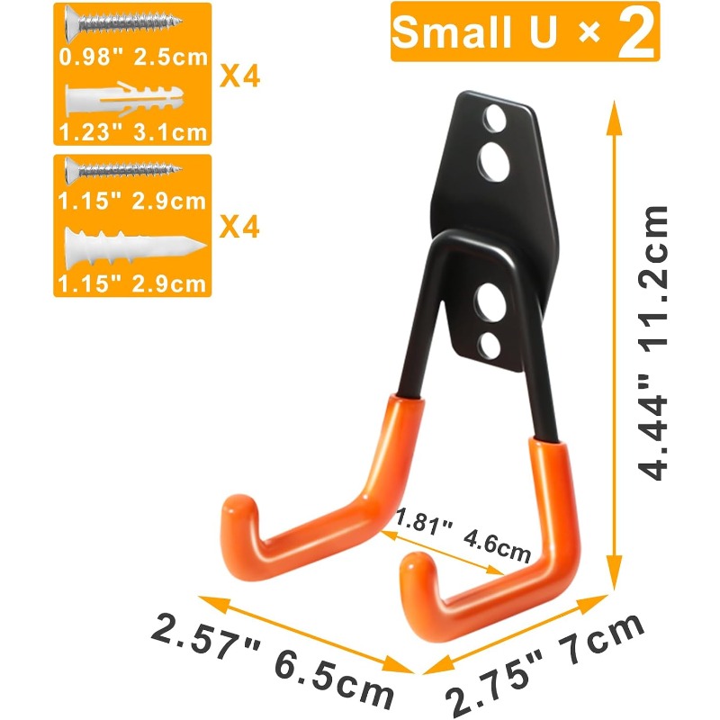 Set van 2 stevige wandhaken vo - Heavy Equipment Bucket recensie en prijs